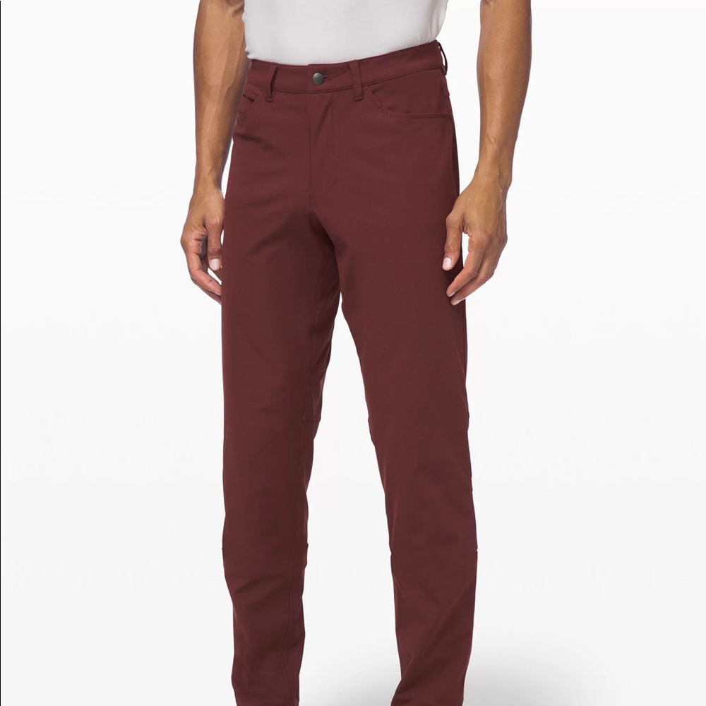Lululemon ABC Pant Classic Maroon